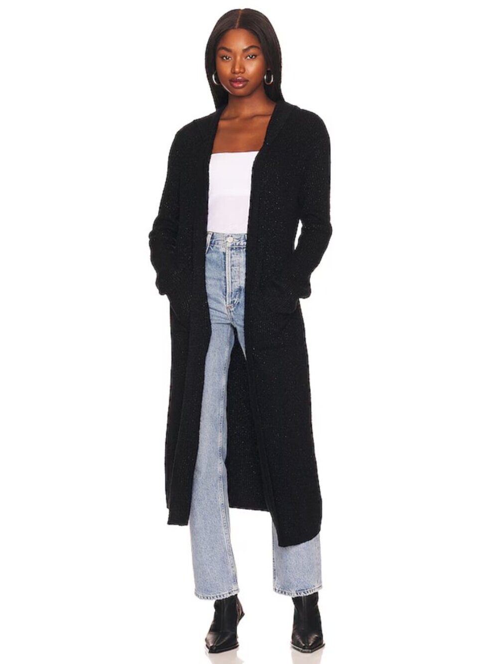 Tularosa Wallby Duster in Metallic Black S $198